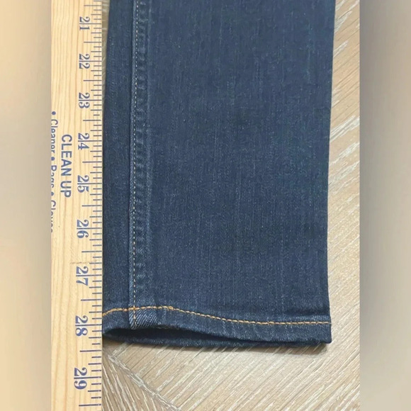 Hollister Low Rise Jean Jeggings Dark Wash Size 28 Advance Stretch - Picture 8 of 12